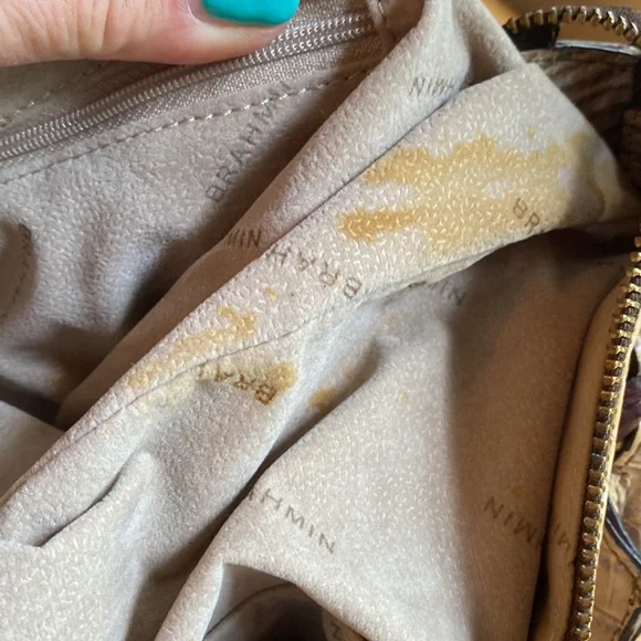 Brahmin Norah Cane Large Satchel pre-owner - Picture 6 of 17